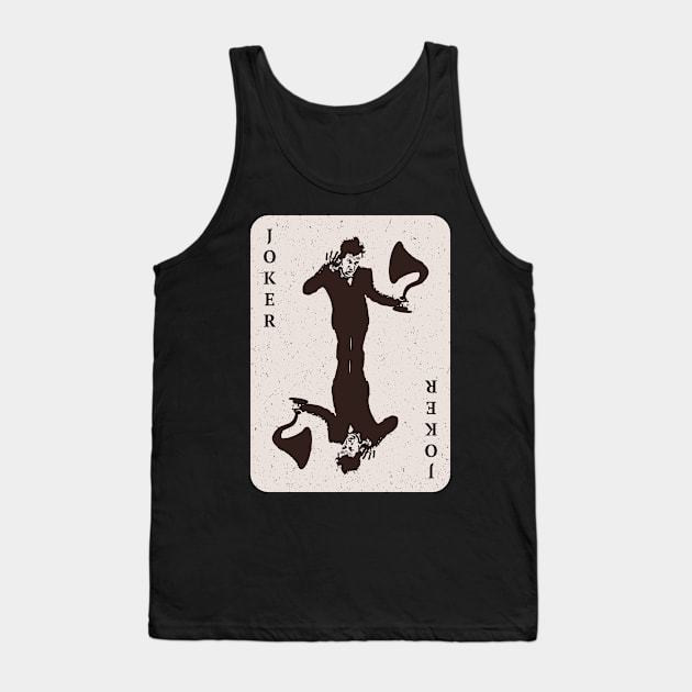 Tom Waits - Joker Tank Top by sqwear